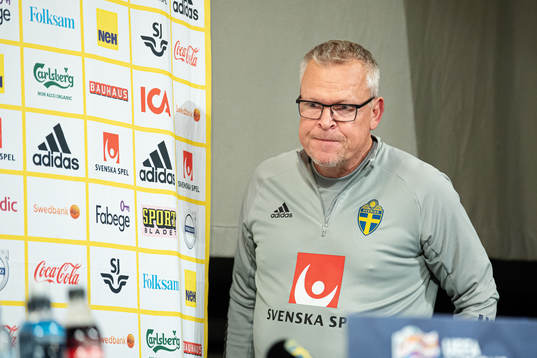 Head coach Janne Andersson of the Swedish national football