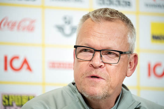 Head coach Janne Andersson of the Swedish national football