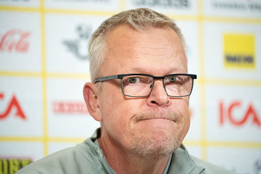 Head coach Janne Andersson of the Swedish national football