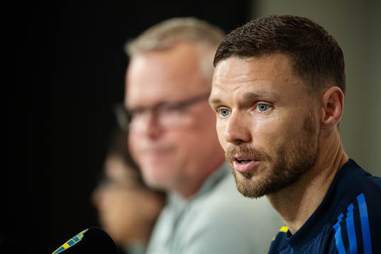 Marcus Berg of the Swedish national football team
