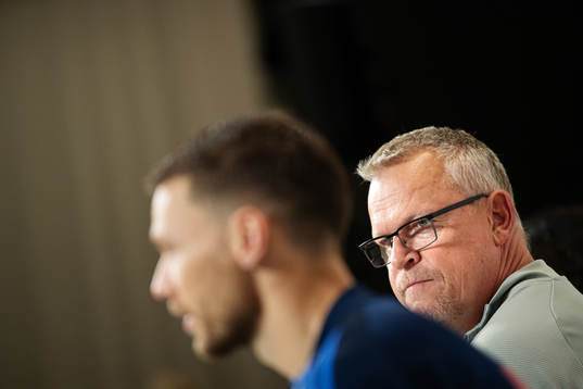 Head coach Janne Andersson of the Swedish national football