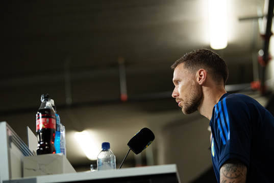 Marcus Berg of the Swedish national football team