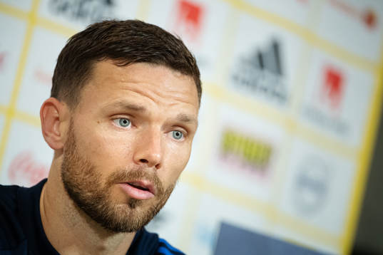 Marcus Berg of the Swedish national football team