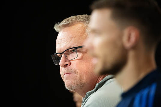 Head coach Janne Andersson of the Swedish national football