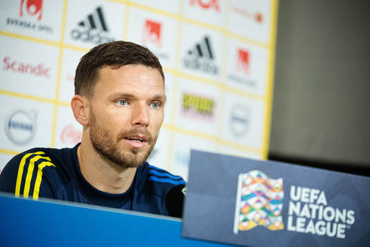 Marcus Berg of the Swedish national football team