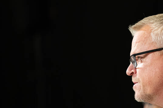 Head coach Janne Andersson of the Swedish national football