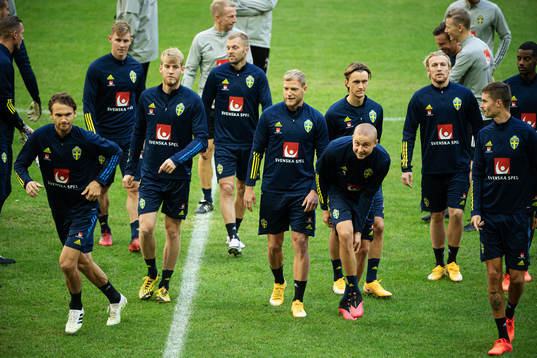 Albin Ekdal, Emil Krafth, Filip Helander, Sebastian