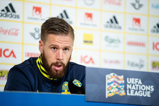 Pontus Jansson of the Swedish national football team