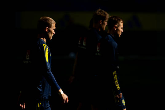 Sebastian Andersson of the Swedish national football team