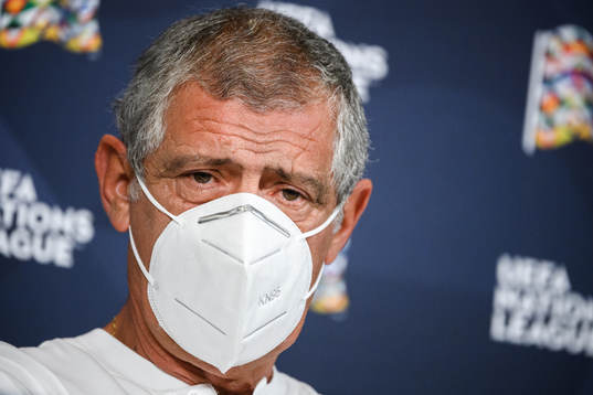 Head coach Fernando Santos of the Portuguese national