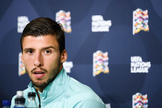 Ruben Dias of the Portuguese national football team