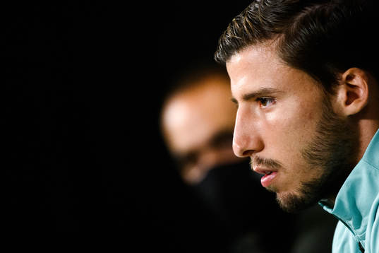 Ruben Dias of the Portuguese national football team