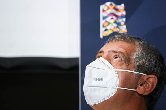 Head coach Fernando Santos of the Portuguese national