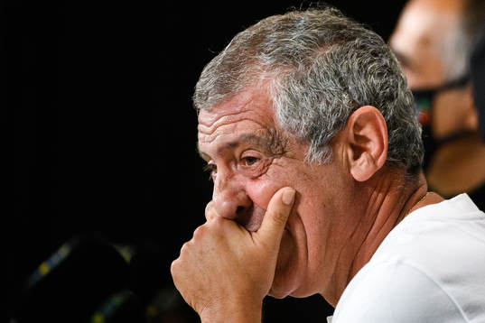 Head coach Fernando Santos of the Portuguese national