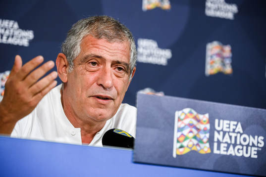 Head coach Fernando Santos of the Portuguese national