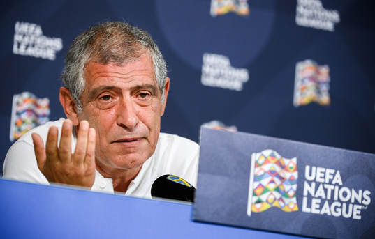 Head coach Fernando Santos of the Portuguese national