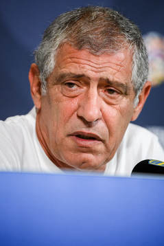 Head coach Fernando Santos of the Portuguese national