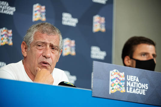 Head coach Fernando Santos of the Portuguese national