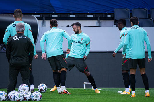 Bruno Fernandes of the Portuguese national football team