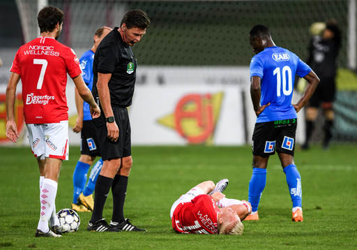 Degerfors Axel Lindahl har ont