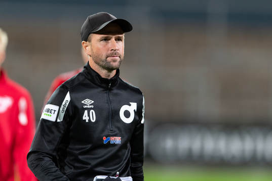Degerfors tränare Tobias Solberg