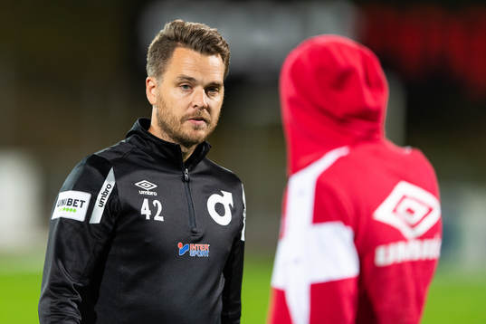 Degerfors tränare Andreas Holmberg