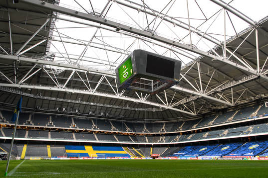 General view over Friends Arena