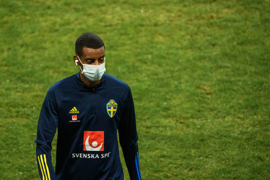 Alexander Isak of Sweden