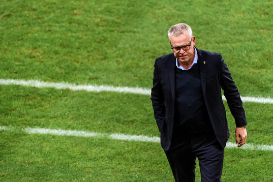 Head coach Janne Andersson of Sweden