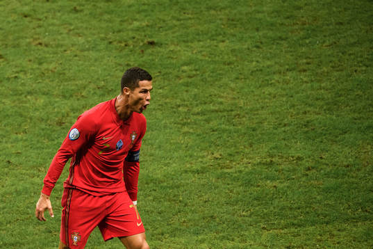 Cristiano Ronaldo of Portugal celebrates