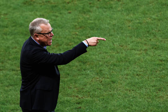 Head coach Janne Andersson of Sweden