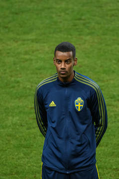 Alexander Isak of Sweden