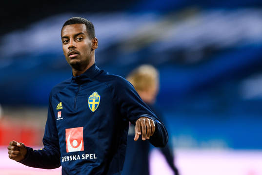 Alexander Isak of Sweden
