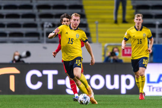 Dejan Kulusevski of Sweden