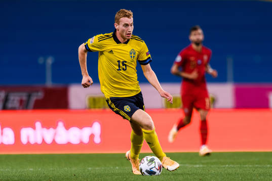 Dejan Kulusevski of Sweden