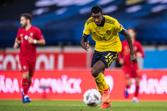 Alexander Isak of Sweden