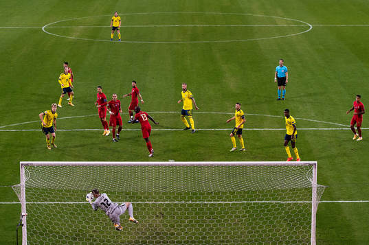 goalkeeper Anthony Lopes of Portugal with a save
