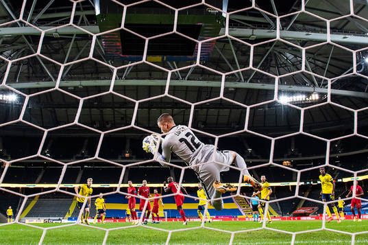 goalkeeper Anthony Lopes of Portugal with a save