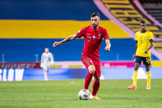 Bruno Fernandes of Portugal