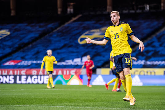 Dejan Kulusevski of Sweden