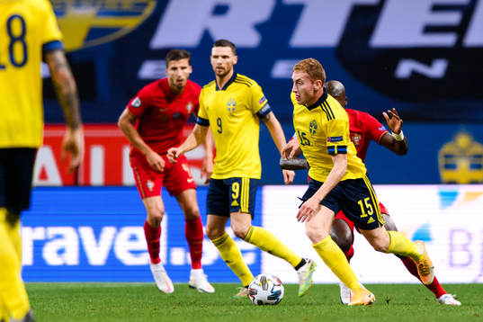 Dejan Kulusevski of Sweden