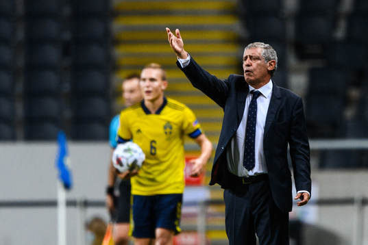 Head coach Fernando Santos of Portugal