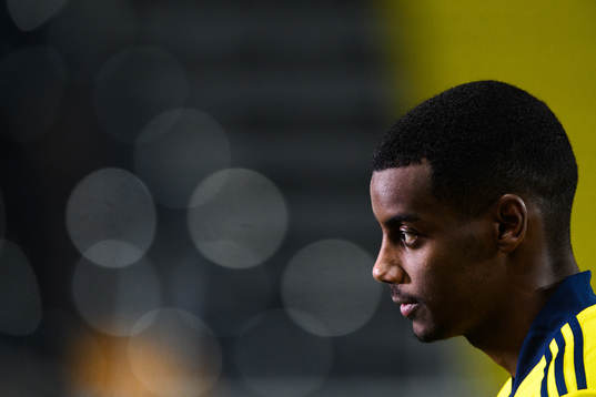 Alexander Isak of Sweden