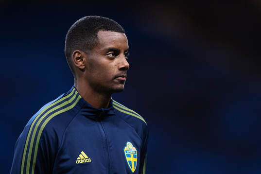 Alexander Isak of Sweden