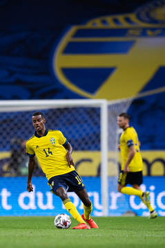 Alexander Isak of Sweden
