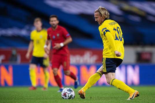 Emil Forsberg of Sweden