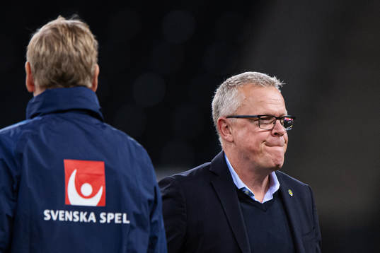 Head coach Janne Andersson of Sweden