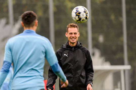 Assisterande tränare Daniel Bäckström