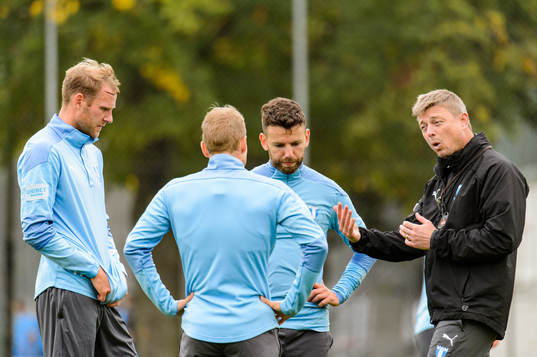 Ola Toivonen, Erdal Rakip och tränare Jon Dahl Tomasson