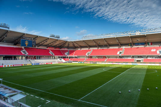 General view of Guldfågeln Arena